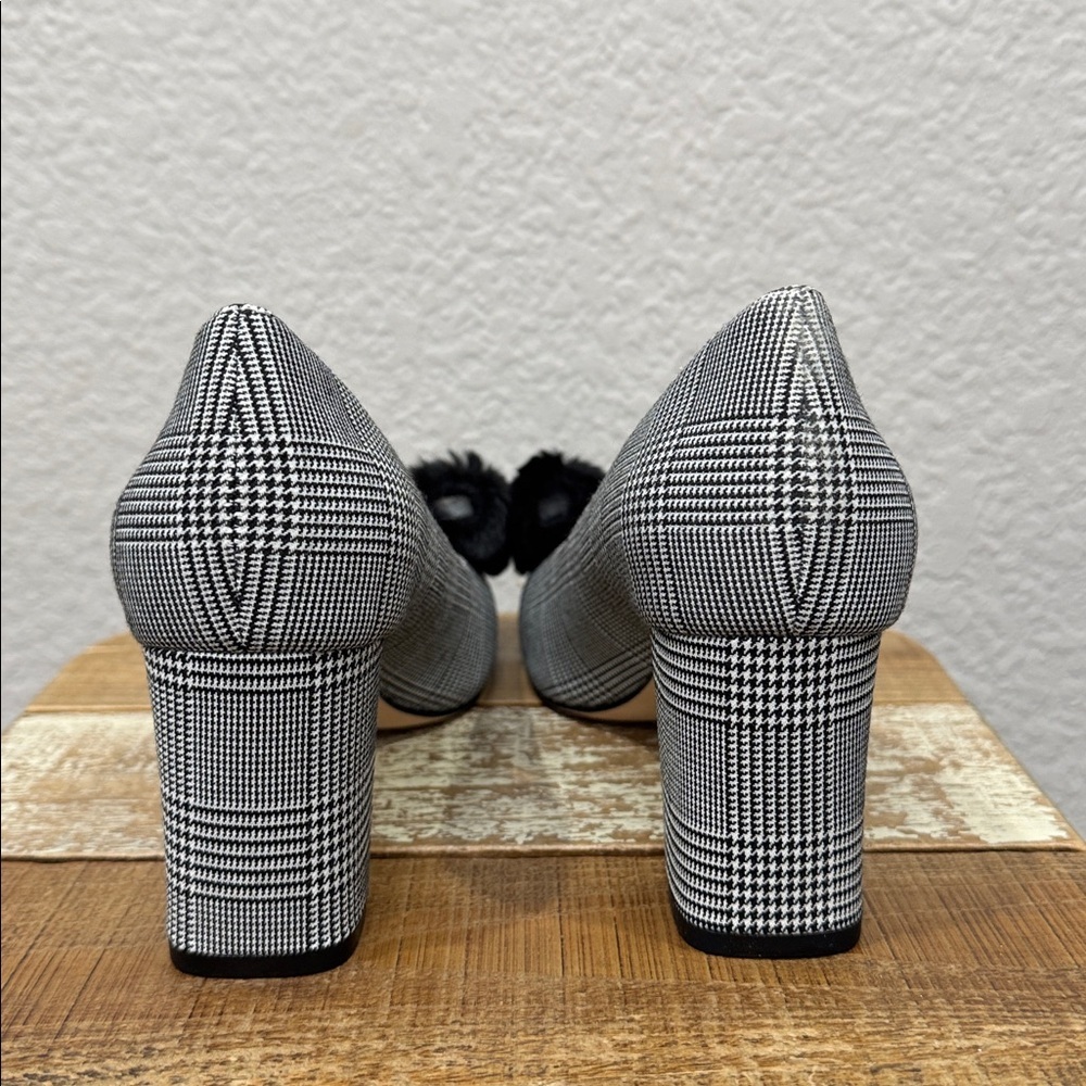 Kate Spade Carine Princess Of Wales Houndstooth Pump Size 9 NEW - Picture 5 of 8